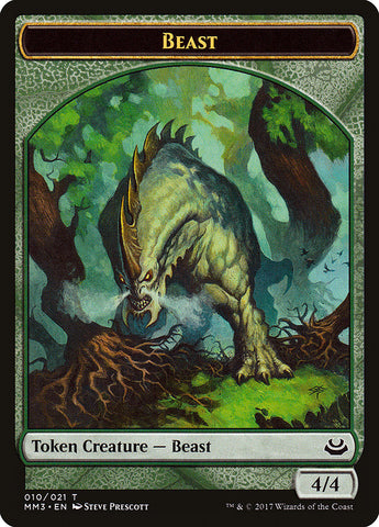 Ficha de Bestia (010/021) [Fichas de Modern Masters 2017] 