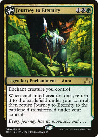Viaje a la Eternidad // Atzal, Cueva de la Eternidad [Rivales de Ixalan] 