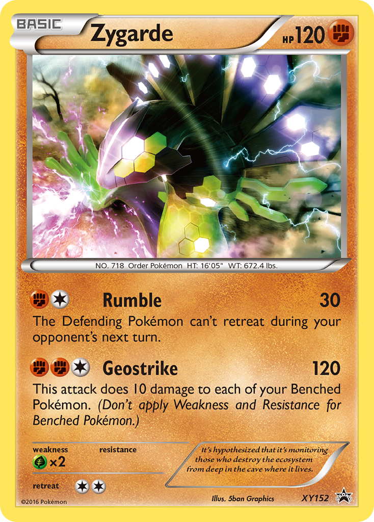 Zygarde (XY152) [XY: Promociones de Black Star] 