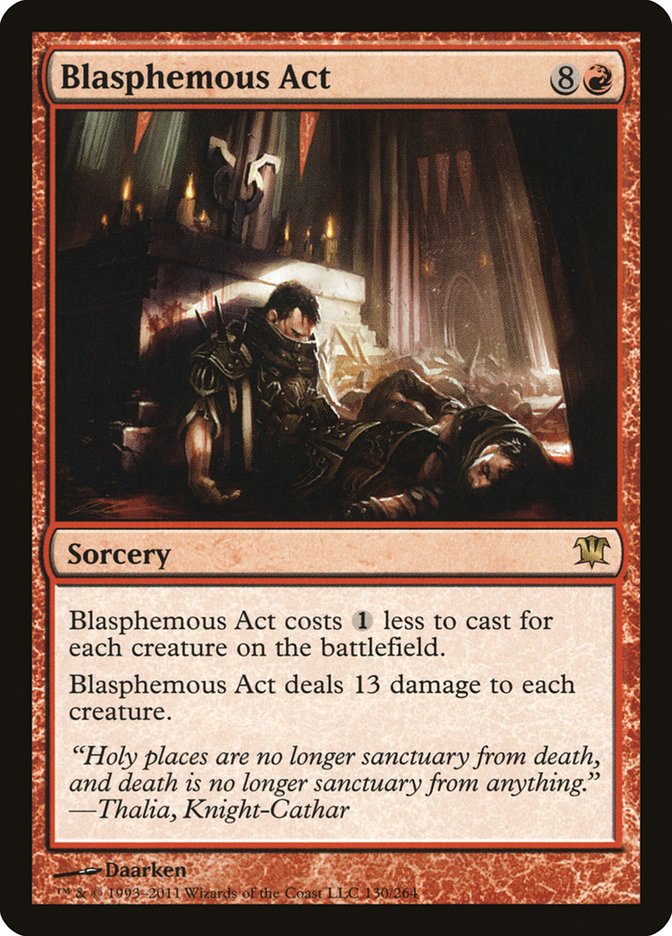 Acto Blasfemo [Innistrad] 