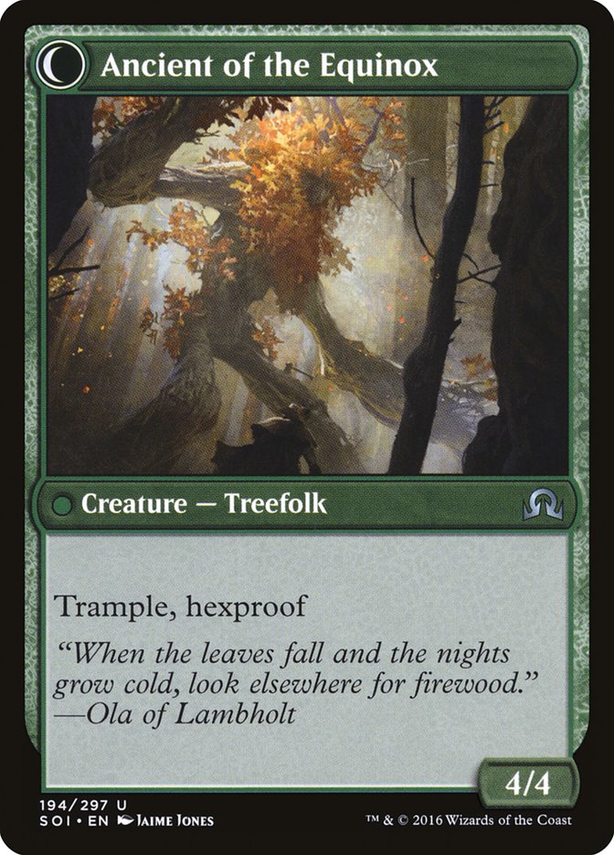 Penumbra otoñal // Antiguo del equinoccio [Sombras sobre Innistrad] 
