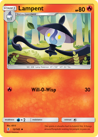 Lampent (12/145) [Sol y Luna: Guardianes en ascenso] 