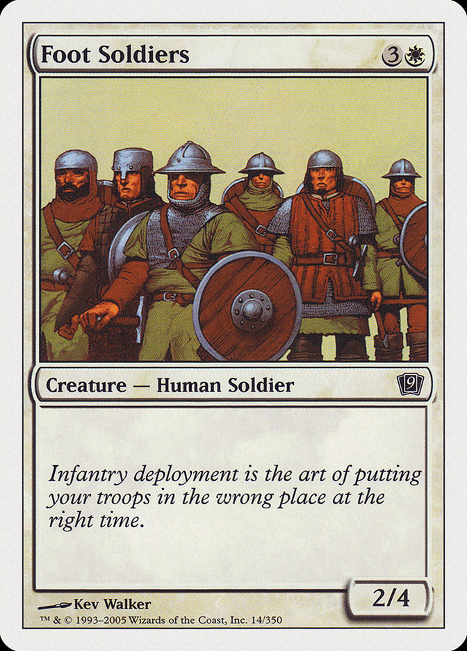 Soldados de infantería [Novena edición] 