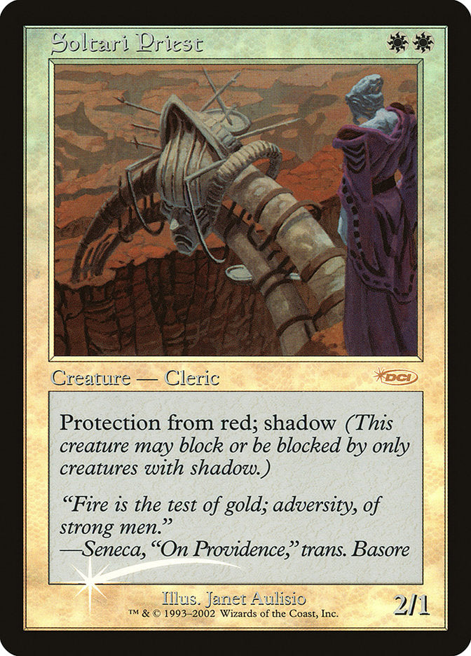 Sacerdote Soltari [Friday Night Magic 2002] 