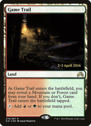 Ruta del juego [Promociones de presentación de Sombras sobre Innistrad] 