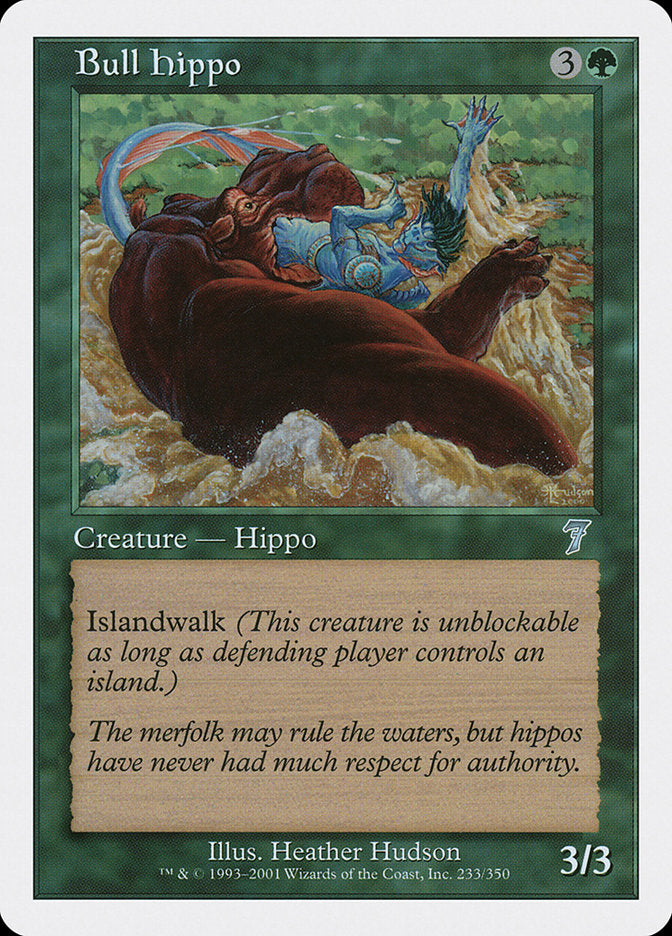 Hipopótamo Toro [Séptima Edición] 