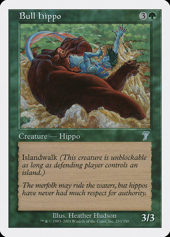 Hipopótamo Toro [Séptima Edición] 