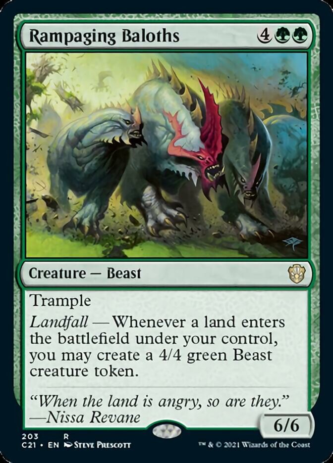Báloths arrasadores [Commander 2021] 