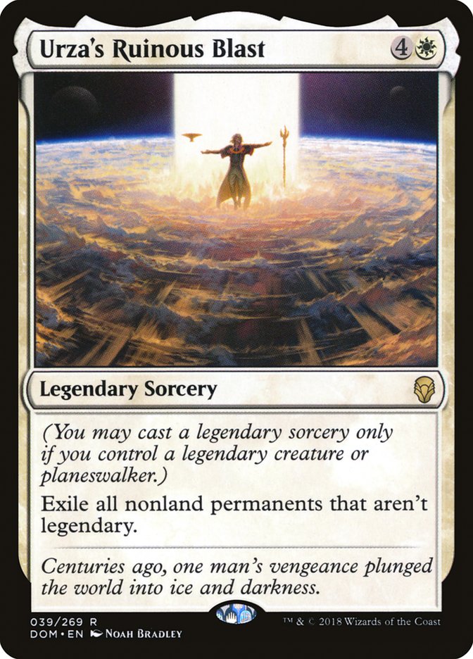 La explosión ruinosa de Urza [Dominaria] 