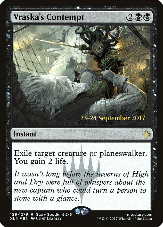 El desprecio de Vraska [Promociones de presentación de Ixalan] 