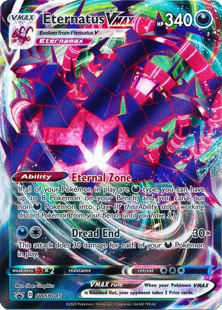 Eternatus VMAX (SWSH045) [Espada y escudo: Promociones de Black Star] 