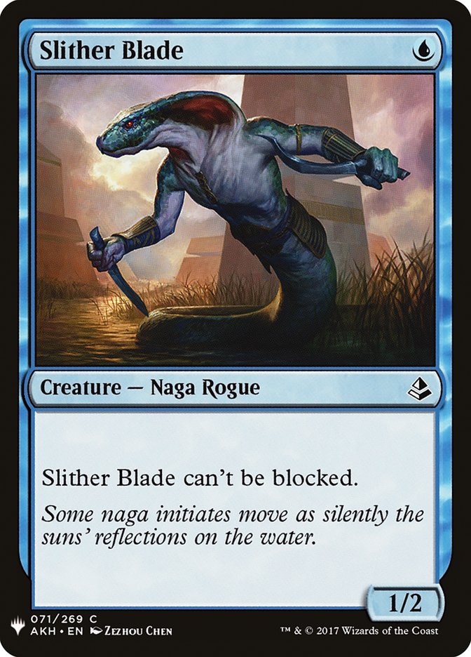 Slither Blade [potenciador misterioso] 