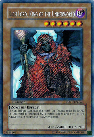Señor Exánime, Rey del Inframundo [FOTB-EN062] Secreto Raro 