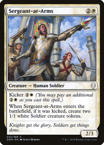 Sargento de armas [Dominaria] 