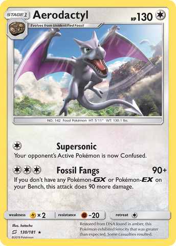 Aerodactyl (130/181) [Sol y Luna: formar equipo] 
