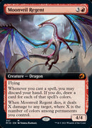 Moonveil Regent (arte extendido) [Innistrad: Caza de medianoche] 