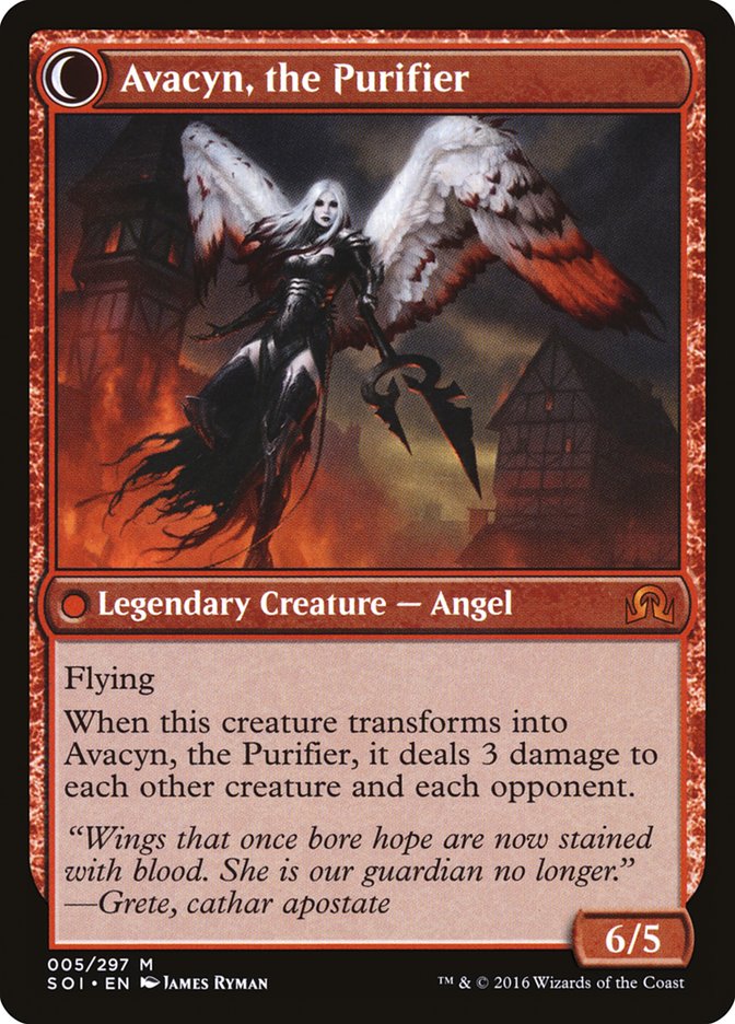Arcángel Avacyn // Avacyn, el Purificador [Sombras sobre Innistrad] 