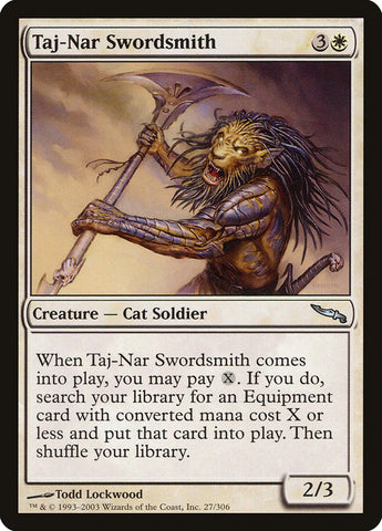 Forjador de espadas Taj-Nar [Mirrodin] 