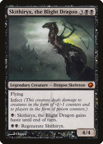 Skithiryx, el dragón de la plaga [Cicatrices de Mirrodin] 