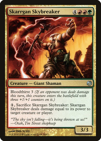 Skarrgan Skybreaker [Mazos de duelo: héroes contra monstruos] 