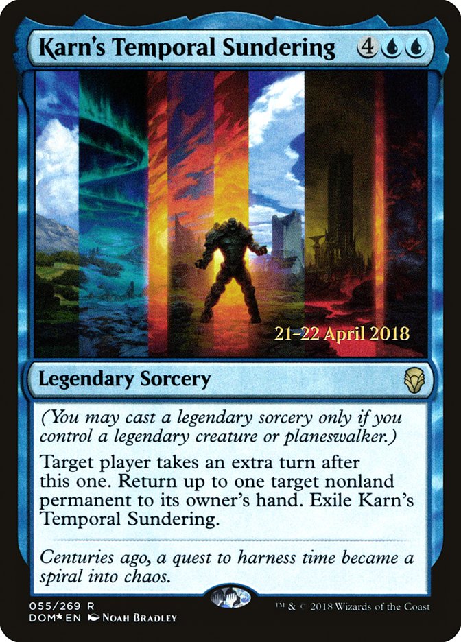 La ruptura temporal de Karn [Promociones de presentación de Dominaria] 