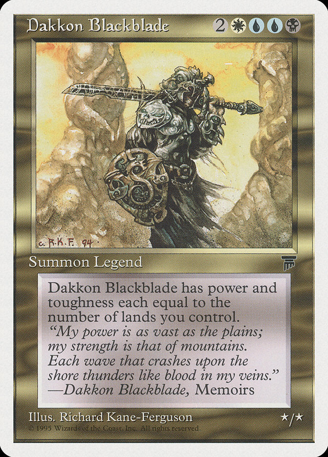 Dakkon Blackblade [Crónicas] 
