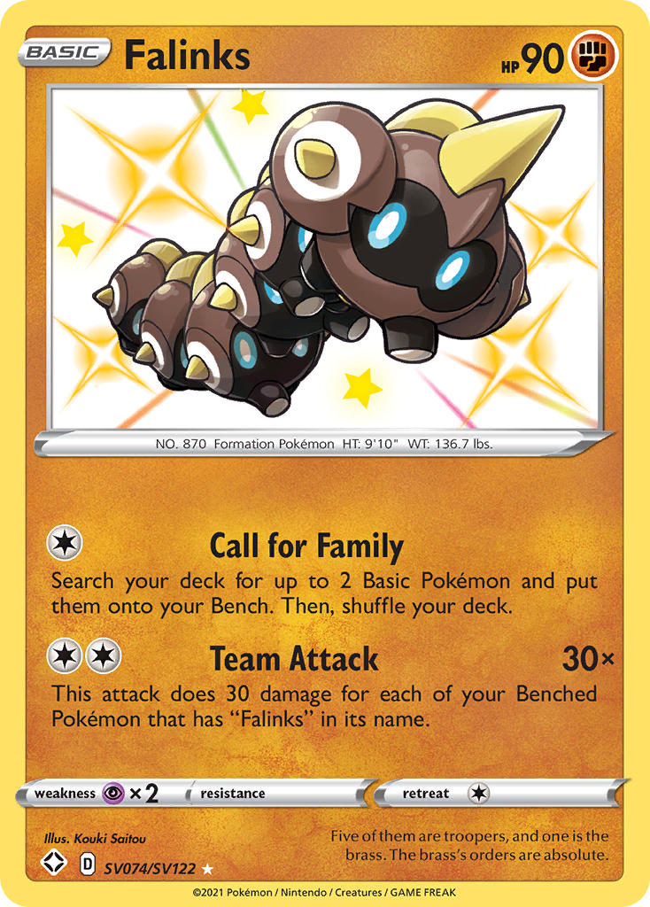 Falinks (SV074/SV122) [Espada y escudo: Destinos brillantes] 