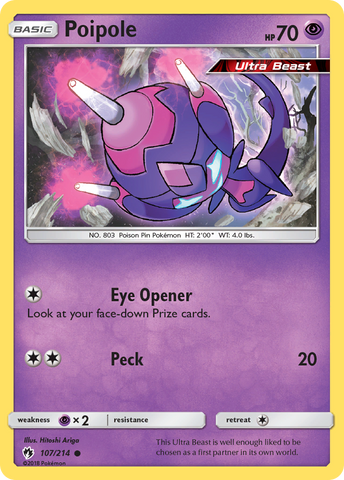 Poipole (107/214) [Sol y Luna: Trueno perdido] 