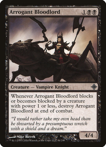 Señor de sangre arrogante [El ascenso de los Eldrazi] 