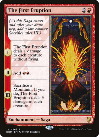 La primera erupción [Dominaria] 