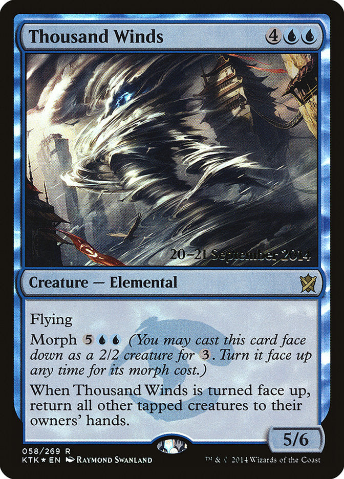 Mil Vientos [Promociones de presentación de Khans of Tarkir] 