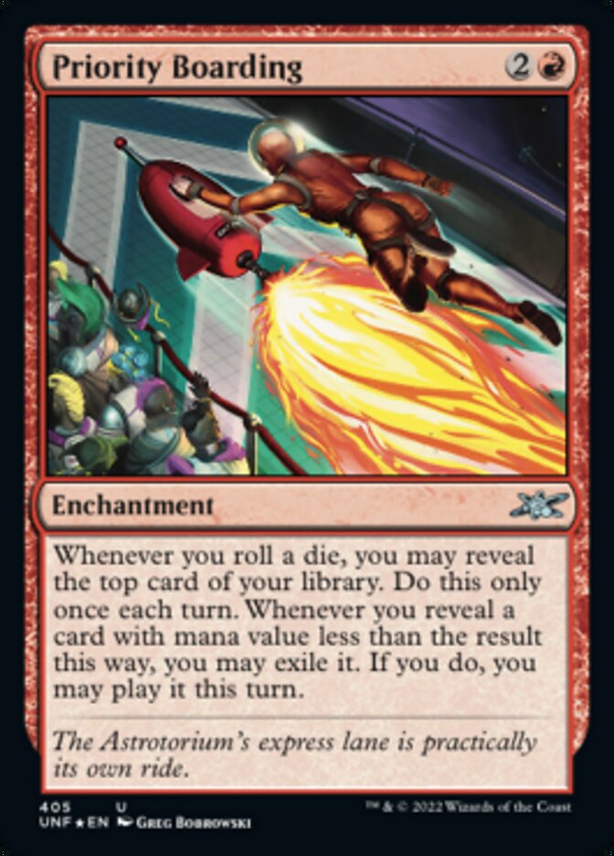 Embarque prioritario (Galaxy Foil) [Unfinity] 