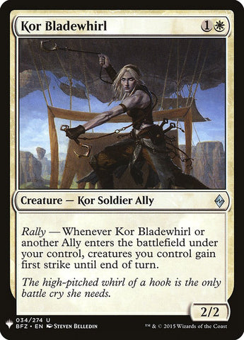 Kor Bladewhirl [potenciador misterioso] 