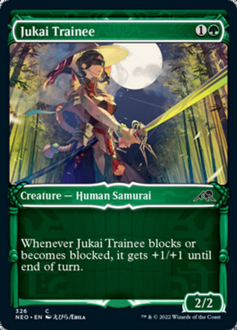Aprendiz de Jukai (Showcase Samurai) [Kamigawa: Neon Dynasty] 