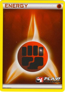 Fighting Energy (Promoción Play Pokémon 2011) [Tarjetas de liga y campeonato] 