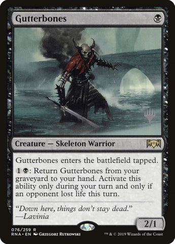 Gutterbones (paquete promocional) [Promociones de lealtad de Ravnica] 