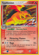 Typhlosion (17/115) (Exclusivo de la cubierta temática) [EX: Fuerzas invisibles] 