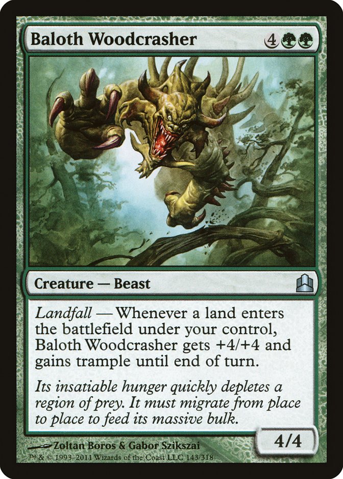 Baloth Woodcrasher [Comandante 2011] 