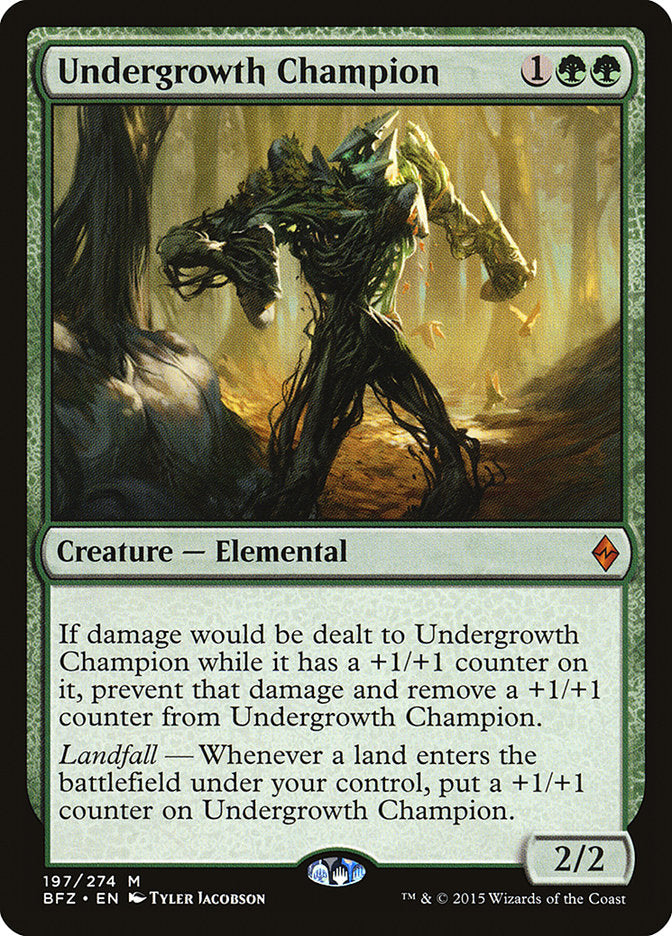Campeón de la maleza [Batalla por Zendikar] 