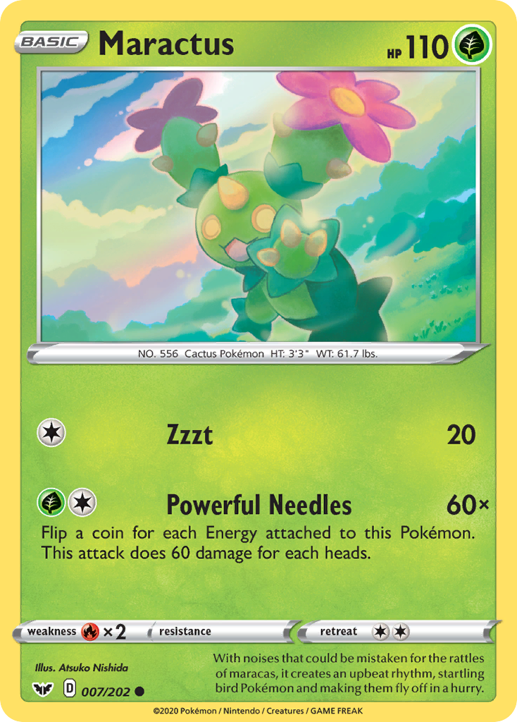 Maractus (007/202) [Espada y escudo: conjunto básico] 