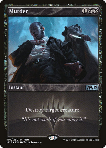 Asesinato (FNM) [Promociones de la colección principal 2019] 
