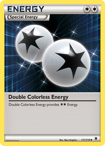 Doble energía incolora (111/119) [XY: Fuerzas fantasma] 