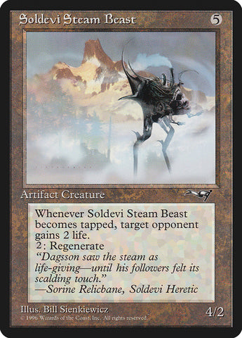 Soldevi Steam Beast (Fondo de montaña) [Alianzas] 