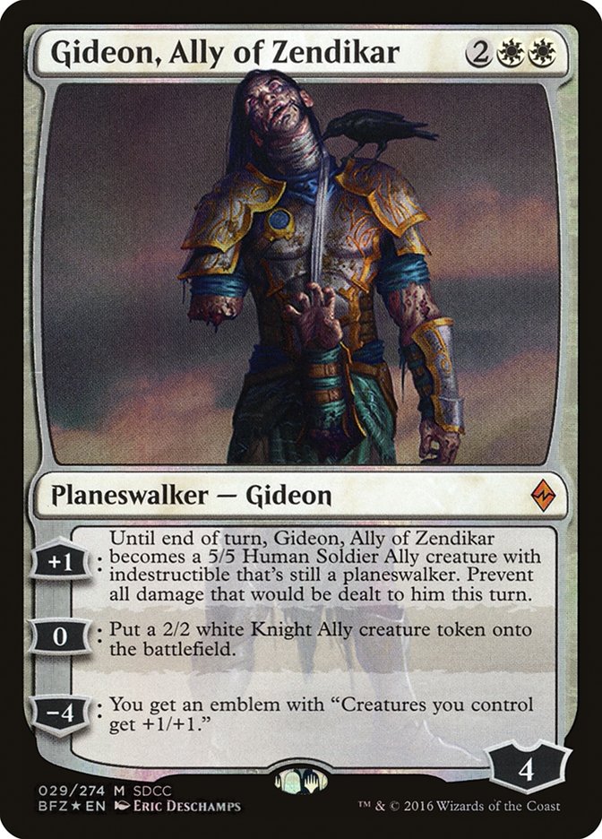 Gideon, aliado de Zendikar [San Diego Comic-Con 2016] 