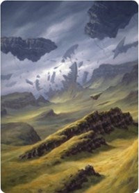Tarjeta artística de Plains 3 [Serie artística Zendikar Rising] 