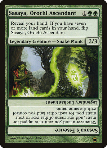 Sasaya, Ascendente Orochi // Esencia de Sasaya [Salvadores de Kamigawa] 