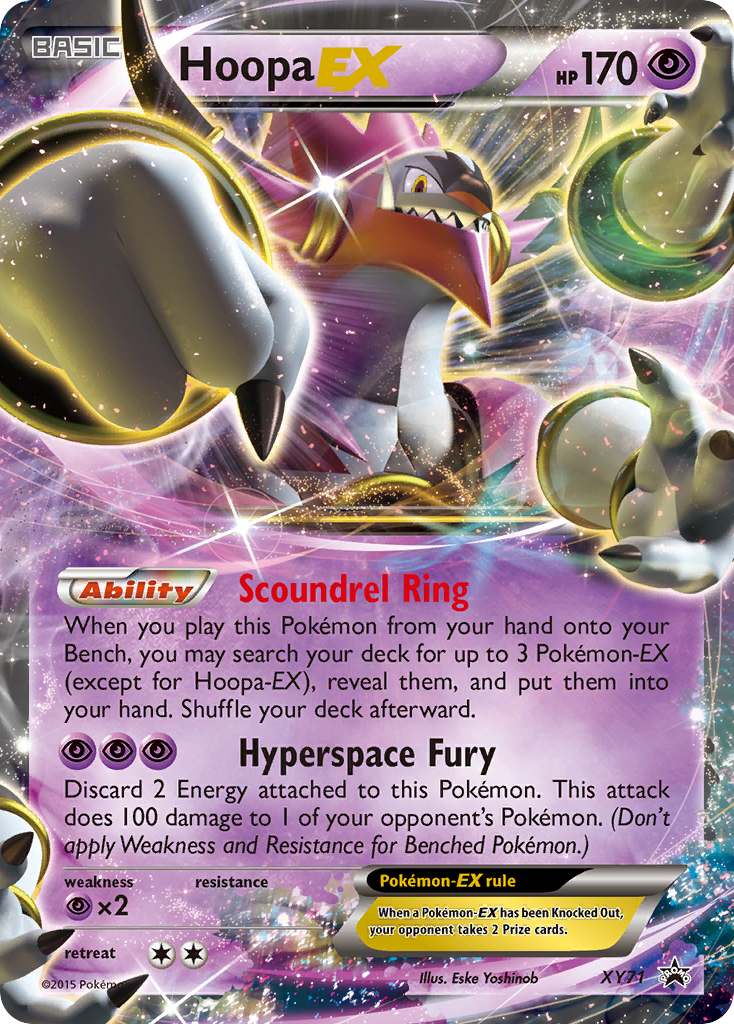 Hoopa EX (XY71) [XY: Promociones de Black Star] 