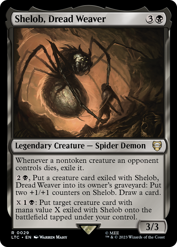 Shelob, Tejedora del Terror [El Señor de los Anillos: Cuentos del Comandante de la Tierra Media] 