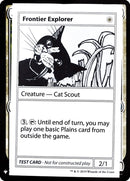 Frontier Explorer [Tarjetas de prueba de juego Mystery Booster] 