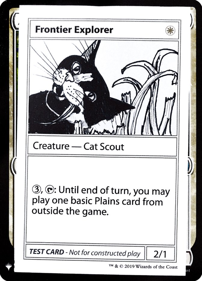 Frontier Explorer [Tarjetas de prueba de juego Mystery Booster] 